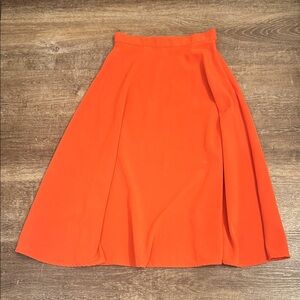 American Rag Bright Orange A-Line Skirt